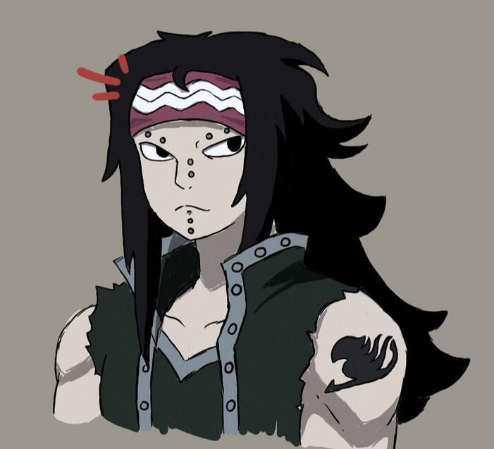 Gajeel Fairy Tail Fanart