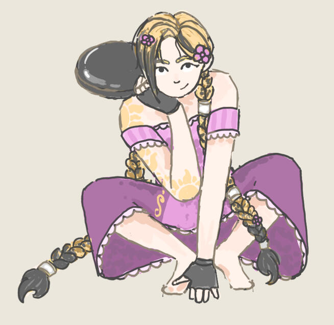 Rapunzel X Jinx