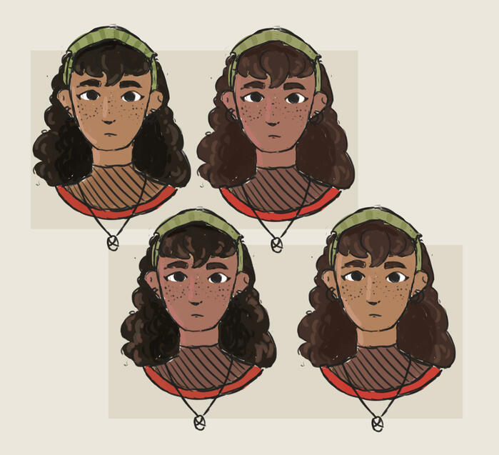Anna Color Palette Sheet